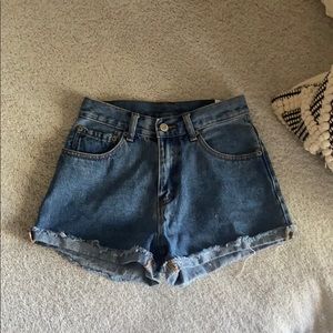 Brandy denim shorts